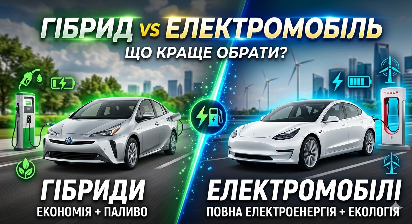 Hybrid vs Electric: що вигідніше розмитнювати в 2026