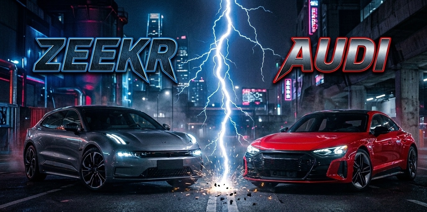 ZEEKR проти Audi — порівняння технологій електромобілів
