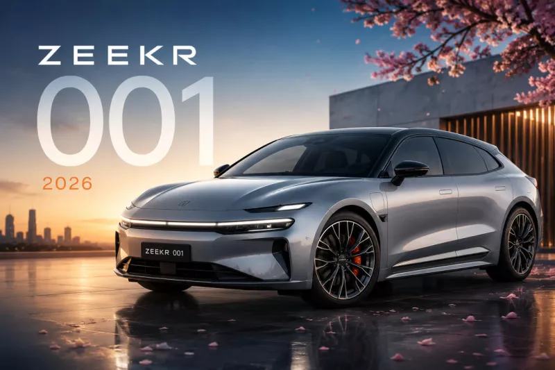 ZEEKR 001 рестайлінг 2026 — що змінилося в оновленому електромобілі