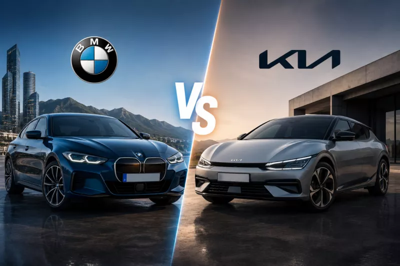 BMW vs KIA — порівняння брендів та характеристик